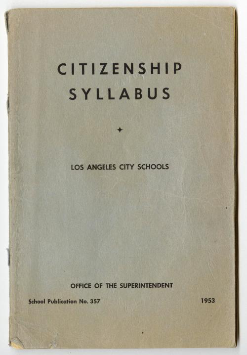 Citizenship Syllabus