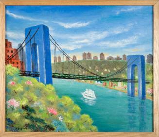 "Washington bridge and New Jersy" [sic]