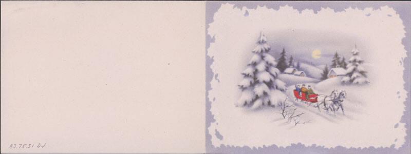 [Card to Clara Breed from Margaret Arakawa, Poston, Arizona, December 13, 1943]