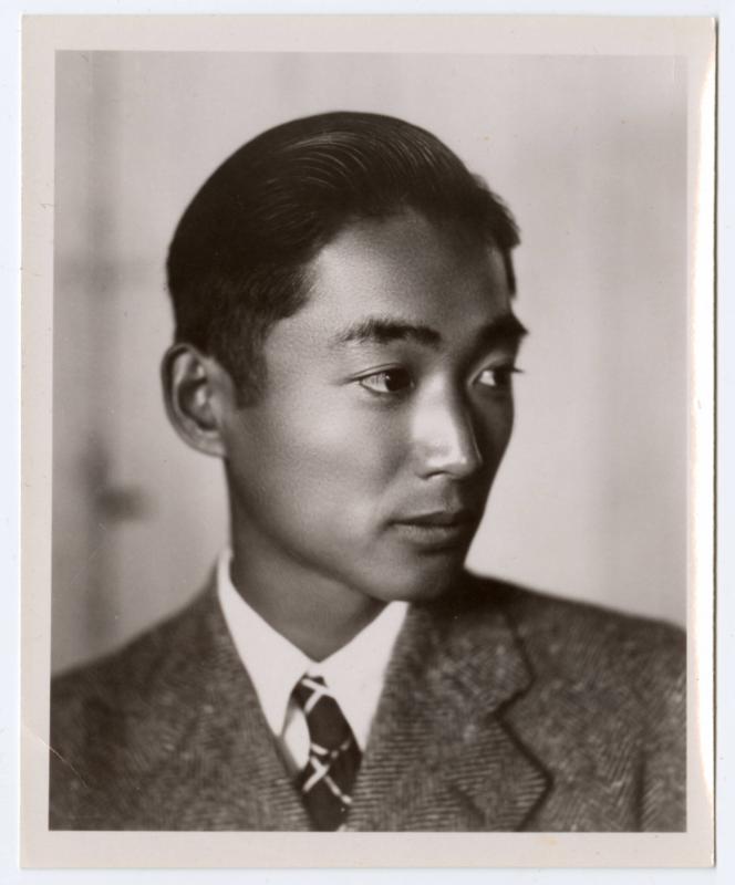 Toned portrait of a Frank Miwa