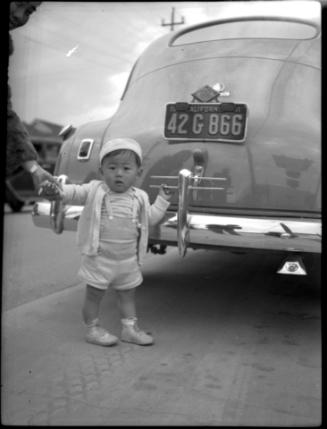 Child and automobile