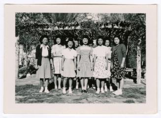 Group of 9 women