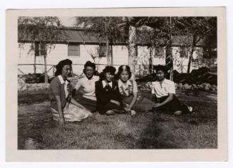 Group of 5 women seated