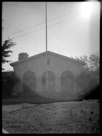 Exterior of San Justo School building