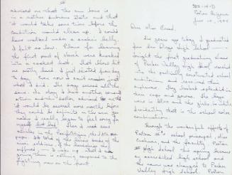 [Letter to Clara Breed from Tetsuzo (Ted) Hirasaki, Poston, Arizona, June 10, 1944]