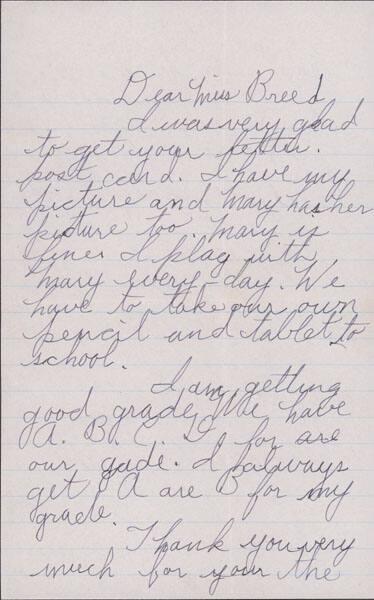 [Letter to Clara Breed from Lillian Yuriko Kawasaki, Arcadia, California, May 21, 1942]