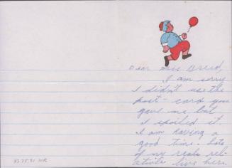 [Letter to Clara Breed from Katherine Tasaki, Arcadia, California, April 15, 1942]