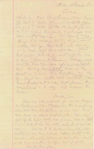 [Letters to Clara Breed from Margaret Arakawa and Katherine Tasaki, Arcadia, California, ca. April 23, 1942]