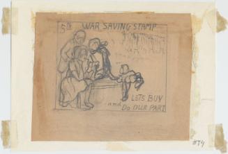 5th war saving stamp : lets buy and do our part