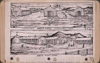 Lordsburg south view internment camp