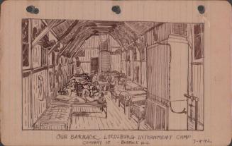 Our barrack : Lordsburg internment camp, company D, barrack #4, 7-4-42