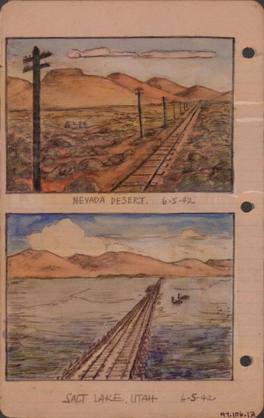 Nevada Desert, 6-5-42