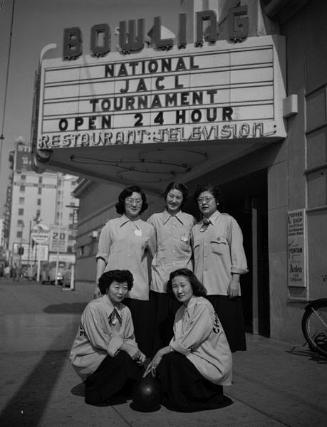 [Fifth Annual National JACL Nisei Bowling Tournament, Los Angeles, California, March 18, 1951]