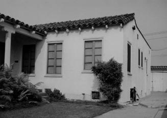 [House and yard, California, July 1951]