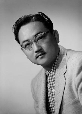[Tomo Ogita, head and shoulder portrait, Los Angeles, California, March 31, 1953]