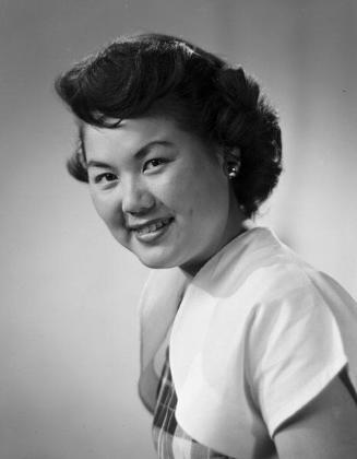 [Catherine Fujita, half-portrait, California, May 10, 1953]