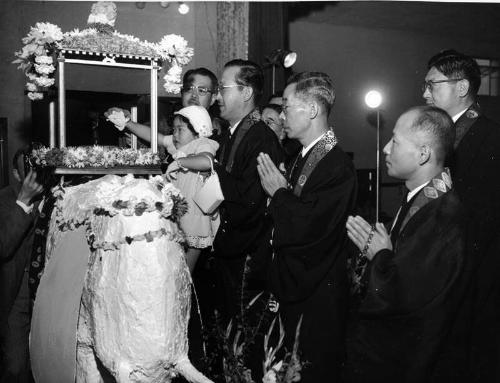 [Hanamatsuri in Little Tokyo, Los Angeles, California, April 4, 1954]