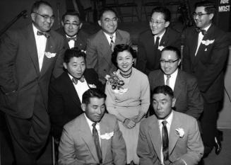 [JACL installation of officers at the Institute of Aeronautical Science, Los Angeles, California, January 22, 1955]