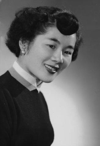 [Nobuko Fujimoto, piano teacher, Los Angeles, California, April 9, 1955]