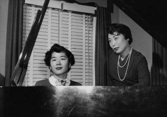 [Nisei Music Guild recital at old Union Church, Los Angeles, California, April 22, 1955]