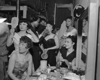 [Fashion show at Ciro's, Los Angeles, California, April 23, 1950]