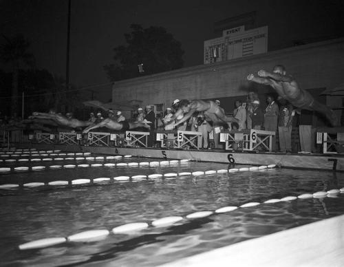 [Amateur Athletic Union swimming championship, California, July 21, 1955]