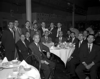 [Republican Assembly dinner at Grand East restaurant, January 28, 1956]