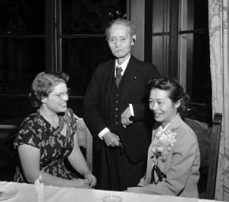 [Yukio Ozaki at Moral Re-armament (MRA) dinner, California, May 18, 1950]