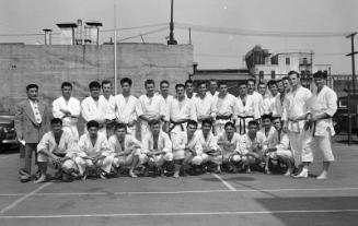 [North and South Judo competition at Maryknoll Church hall, Los Angeles, California, May 28, 1950]
