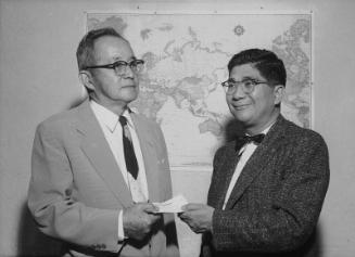 [Two thousand dollar donation to Japanese American Citizens' League, California, September 6, 1956]