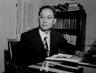 [Dr. Wilfred Yoichi Hanaoka in office, June 9, 1950]