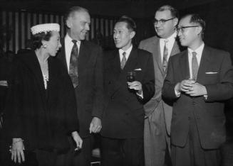 [Iino Kaiun party at Ambassador Hotel, Los Angeles, California, December 6, 1956]
