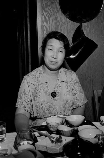 [Mrs. Kora, member of Japan's Diet, California, June 25, 1950]