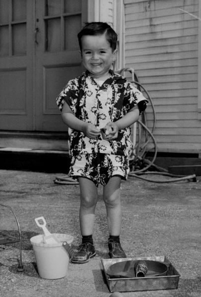 [Peticolas adopted boy, California, 1956]