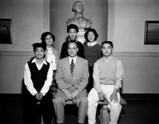[Mount Vernon Junior High School cabinet, Los Angeles, California, January 13, 1955]