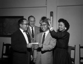 [Mr. Fujita becomes the 500th member of the Southwest JACL, Los Angeles, California, May 22, 1955]