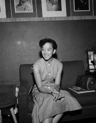 [Atsuko Nambu, Japanese track and field star, Los Angeles, California, August 19, 1955]