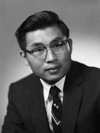 [Tadashi Kiyomura, certified public accountant, head and shoulder portrait, Los Angeles, California, November 22, 1955]