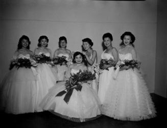 [CINO coronation dance at Institute of Aeronautical Science, Los Angeles, California, December 17, 1955]