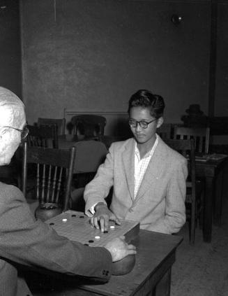 [Shigeo Matsuhara, master of Go, Los Angeles, California, December 18, 1955]