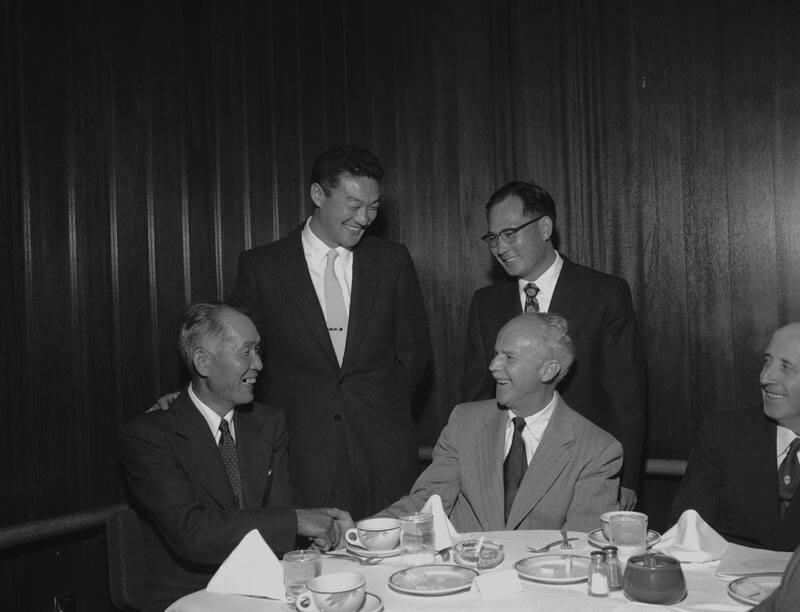 [Southwest Gardeners' Federation installation of officers, California, February 22, 1958]