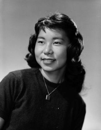 [Diane Morishita, Girls State conference delegate, half-portrait, Los Angeles, California, May 16, 1958]