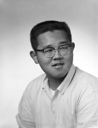 [Ken Nakano, Boys State conference delegate, head and shoulder portrait, Los Angeles, California, June 6, 1958]