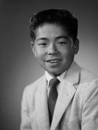 [Jay Akahoshi, American Legion award recipient of Wilson Junior High School, Los Angeles, California, June 23, 1958]