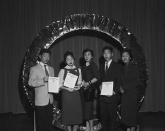 [American Legion awards at Berendo Junior High School, Los Angeles, California, January 23, 1959]