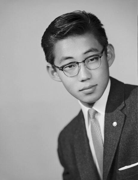 [Edward Sakata, Garfield High School student body president, head and shoulder portait, Los Angeles, California, June 2, 1959]