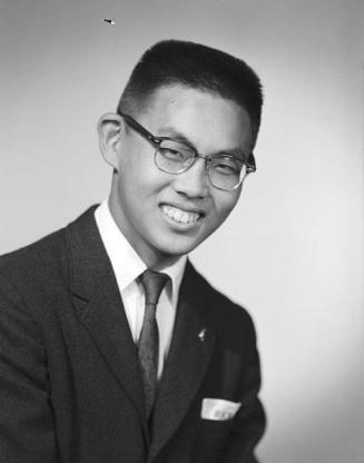 [Kiyoshi Matsuhara, California American Legion Boys State delegate, head and shoulder portrait, Los Angeles, California, June 3, 1959]