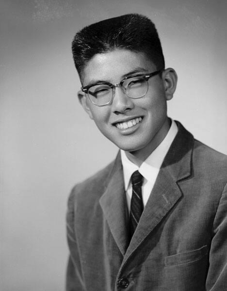 [Teruo Shida, California American Legion Boys State delegate, head and shoulder portrait, Los Angeles, California, June 3, 1959]