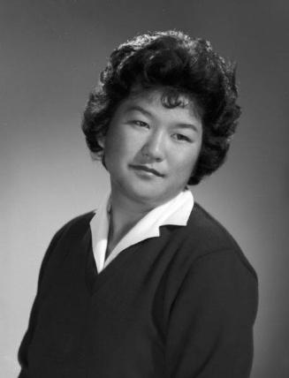 [Alice Toshiko Yamauchi, Gardena High School student body president, head and shoulder portrait, Los Angeles, California, June 19, 1959]
