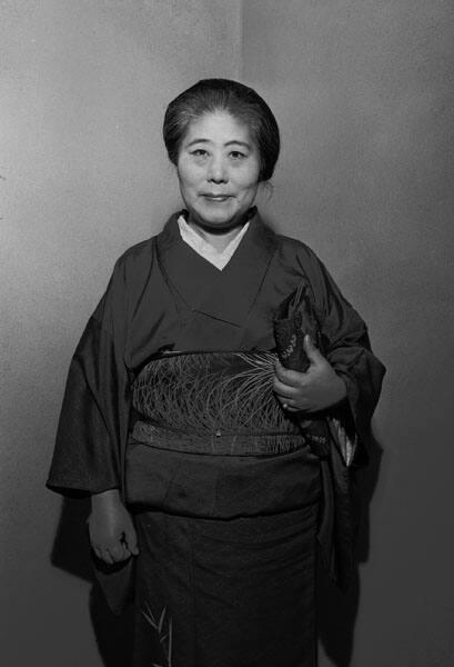 [Mrs. Miyake, portrait, October 26, 1950]